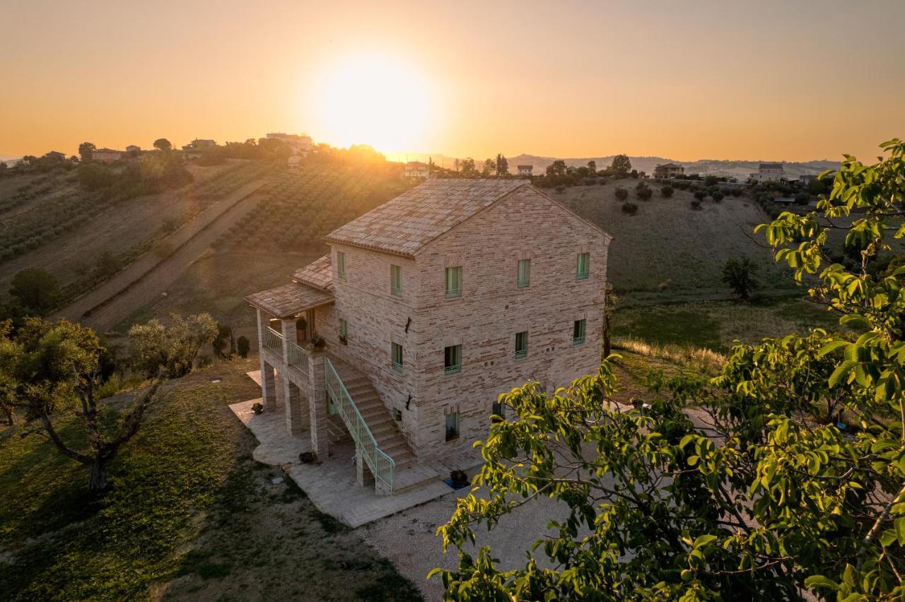 Ferienwohnung Il Casale Dei Nonni Grottazzolina Exterior foto